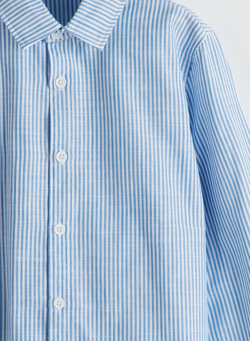 LC WAIKIKI Long Sleeve Boys' Shirt - Image 3